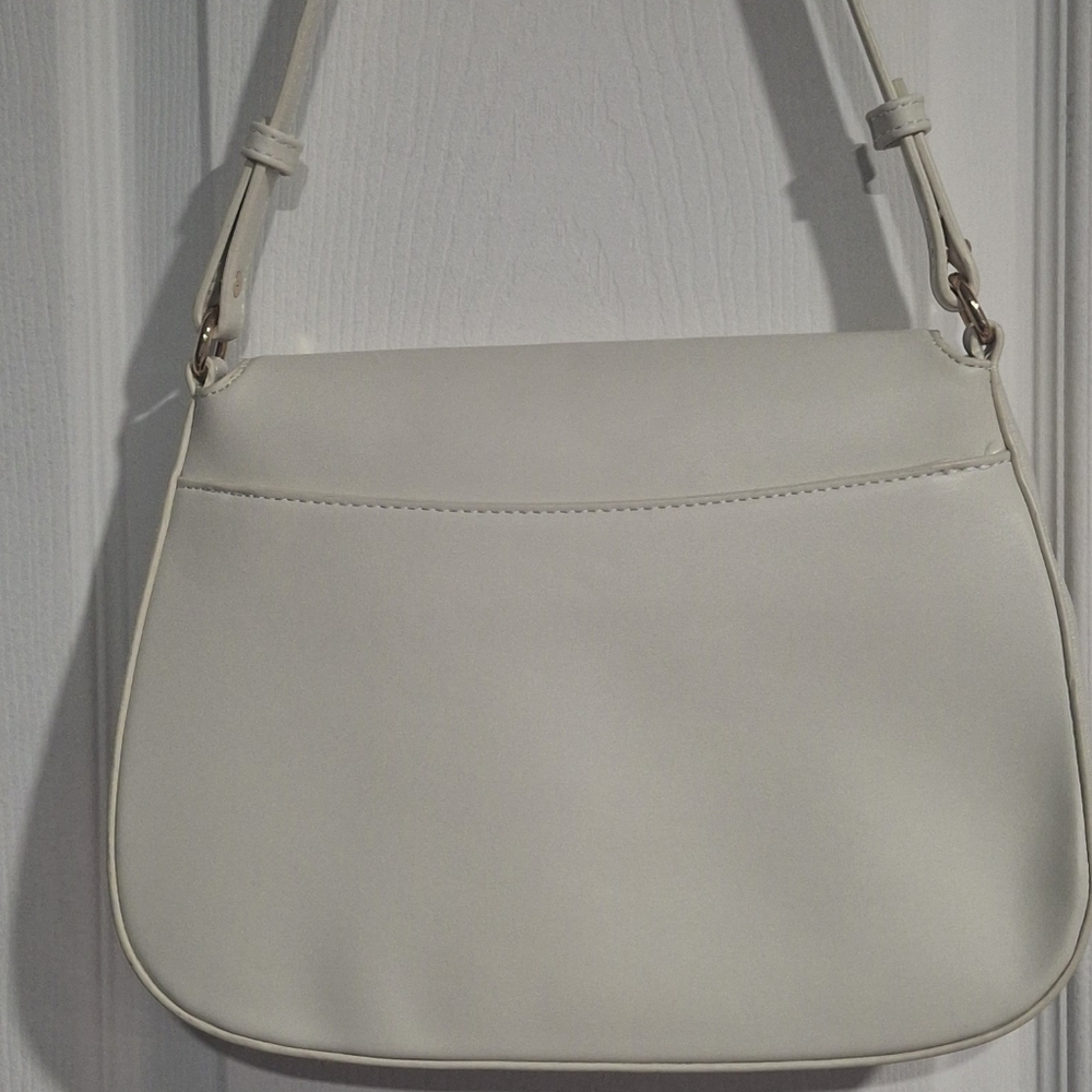 🎄Gluci Elegant White/Eggshell Shoulder Bag🎄 - Picture 3 of 12